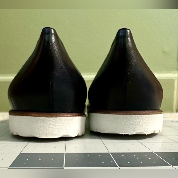 French Sole NY Black Ballet Flats w Sporty Sole - Picture 4 of 7